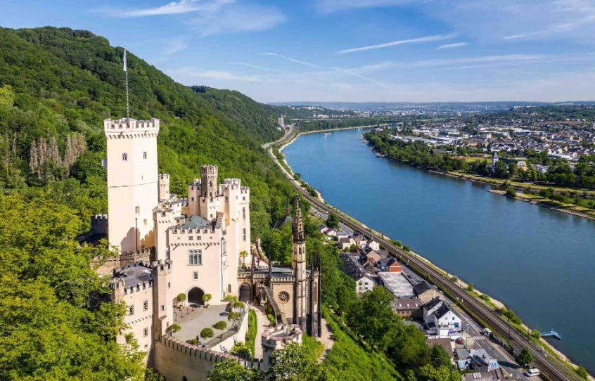 Stolzenfels Castle, Koblenz, Germany, Germany